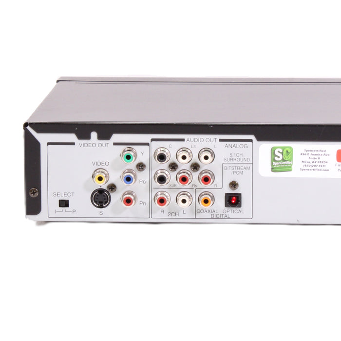 Mitsubishi DD-8030 Progressive Scan DVD Player with S-Video (2002)-VCRs-SpenCertified-vintage-refurbished-electronics