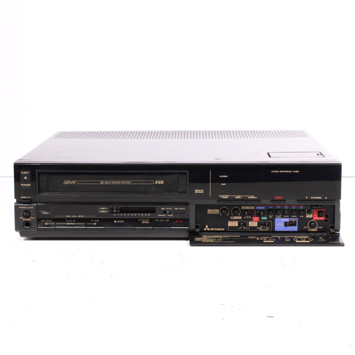 Mitsubishi HS-410UR Hi-Fi Stereo VCR Video Cassette Recorder (1986)-VCRs-SpenCertified-vintage-refurbished-electronics