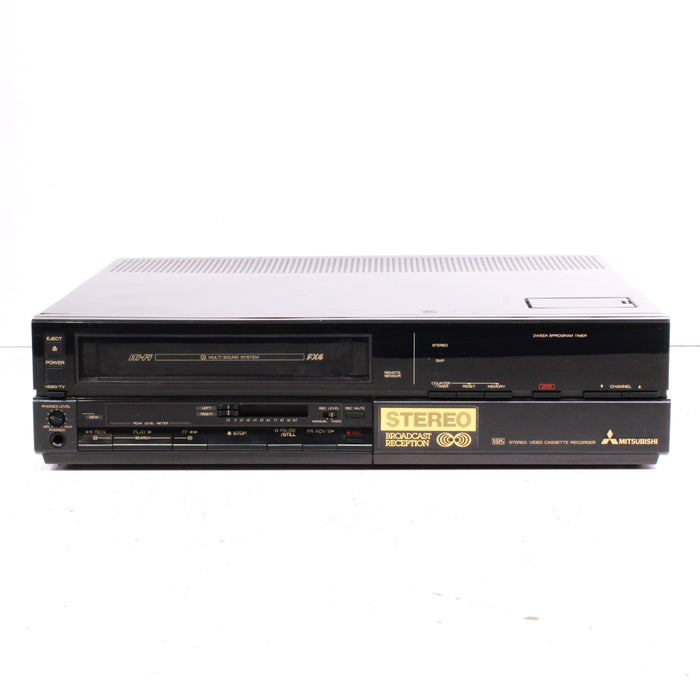 Mitsubishi HS-410UR Hi-Fi Stereo VCR Video Cassette Recorder (1986)-VCRs-SpenCertified-vintage-refurbished-electronics
