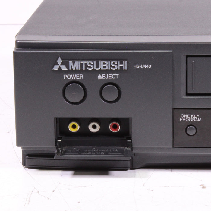 Mitsubishi HS-U440 VCR VHS Video Cassette Recorder Hi-Fi Stereo-VCRs-SpenCertified-vintage-refurbished-electronics