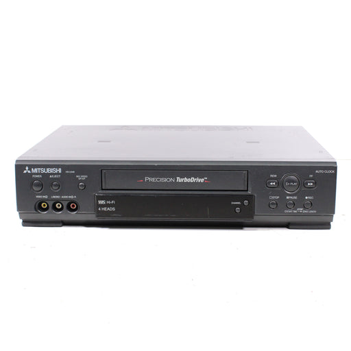 Mitsubishi HS-U448 4-Head Hi-Fi Stereo VCR Video Cassette Recorder Precision TurboDrive-VCRs-SpenCertified-vintage-refurbished-electronics