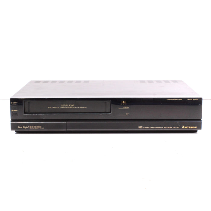 Mitsubishi HS-U50 Hi-Fi Stereo VCR Video Cassette Recorder FX4 Twin Digital-VCRs-SpenCertified-vintage-refurbished-electronics