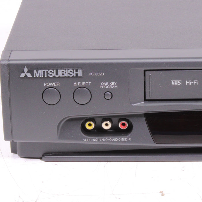 Mitsubishi HS-U520 4-Head Hi-Fi Stereo VHS VCR-VCRs-SpenCertified-vintage-refurbished-electronics