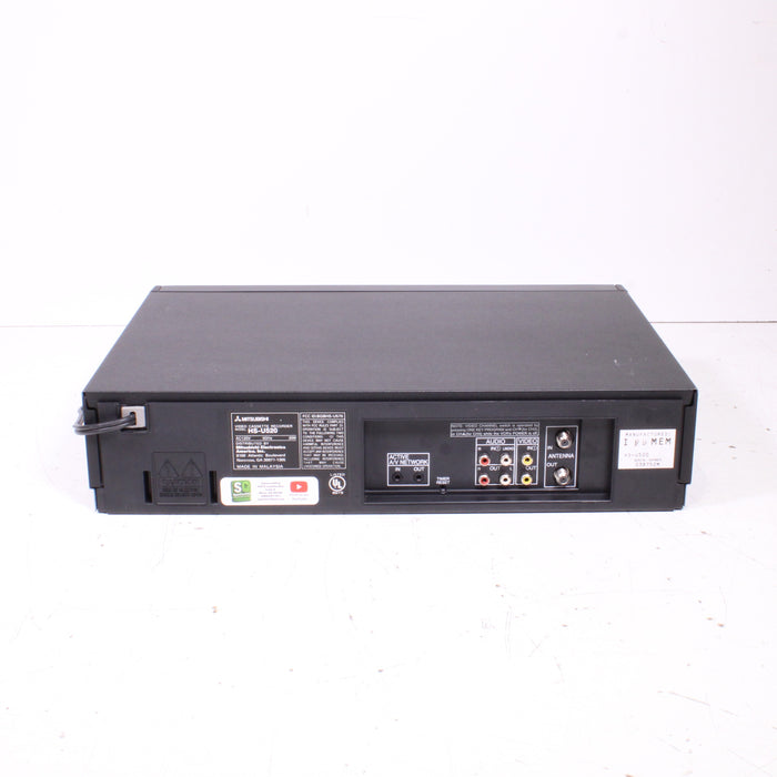 Mitsubishi HS-U520 4-Head Hi-Fi Stereo VHS VCR-VCRs-SpenCertified-vintage-refurbished-electronics