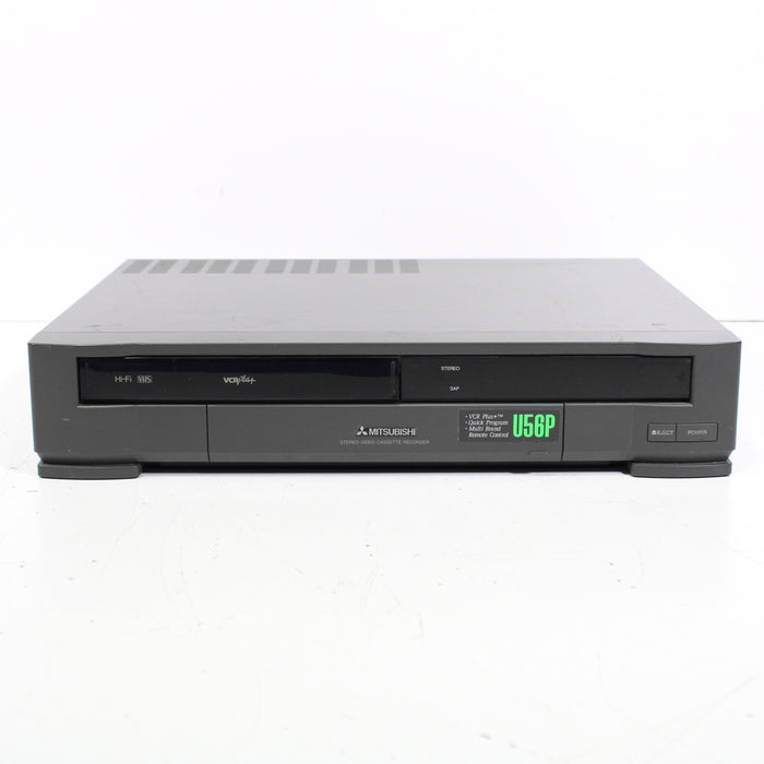 Mitsubishi HS-U56P 4-Head Hi-Fi Stereo VCR Video Cassette Recorder-VCRs-SpenCertified-vintage-refurbished-electronics