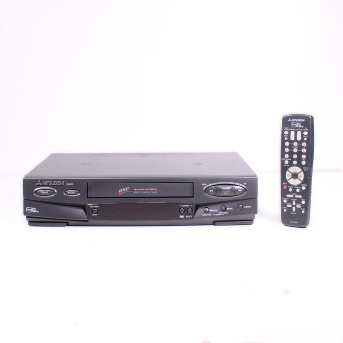Mitsubishi HS-U575 4-Head Hi-Fi Stereo VCR Video Cassette Recorder-VCRs-SpenCertified-vintage-refurbished-electronics