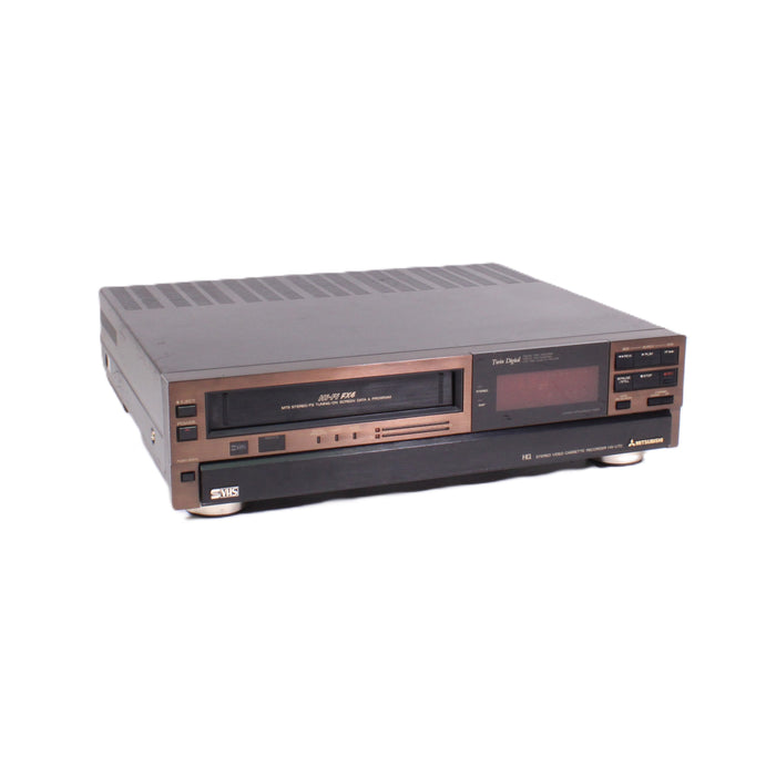 Mitsubishi HS-U70 S-VHS Hi-Fi Stereo VCR Digital Tracking 4-Head (AS-IS??)-VCRs-SpenCertified-vintage-refurbished-electronics