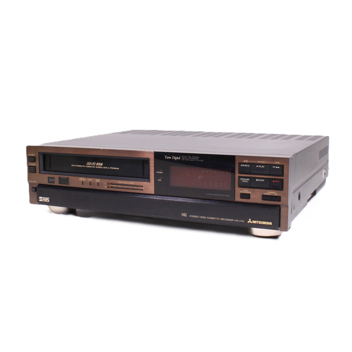 Mitsubishi HS-U70 S-VHS Hi-Fi Stereo VCR Digital Tracking 4-Head (AS-IS??)-VCRs-SpenCertified-vintage-refurbished-electronics