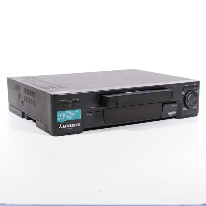 Mitsubishi HS-U760 S-VHS VCR Video Cassette Recorder with PerfecTape-VCRs-SpenCertified-vintage-refurbished-electronics