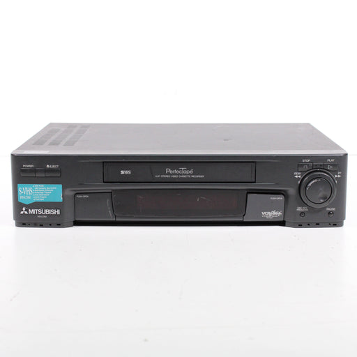 Mitsubishi HS-U760 S-VHS VCR Video Cassette Recorder with PerfecTape-VCRs-SpenCertified-vintage-refurbished-electronics