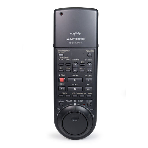 Mitsubishi HS-U770/U650 VCR TV Combo Remote for Models HS-U770 and HS-U650-Remote-SpenCertified-refurbished-vintage-electonics