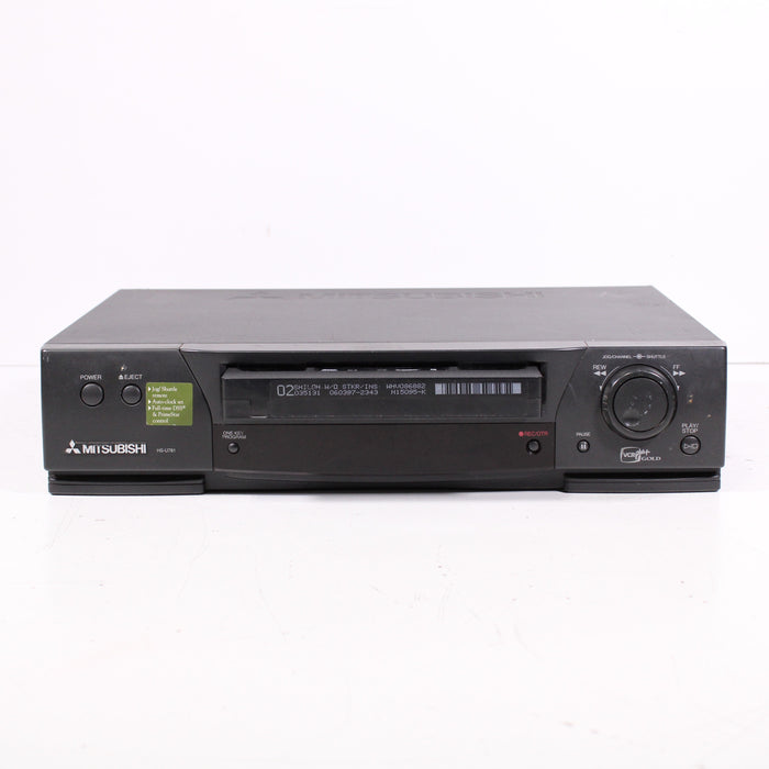 Mitsubishi HS-U781 4-Head Hi-Fi Stereo VCR SVHS Player with S-Video-VCRs-SpenCertified-vintage-refurbished-electronics