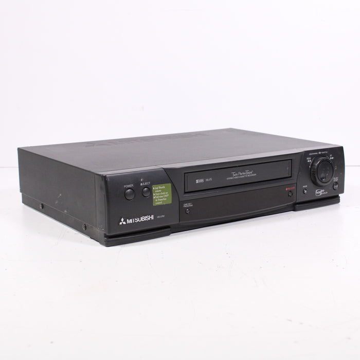 Mitsubishi HS-U781 4-Head Hi-Fi Stereo VCR SVHS Player with S-Video-VCRs-SpenCertified-vintage-refurbished-electronics