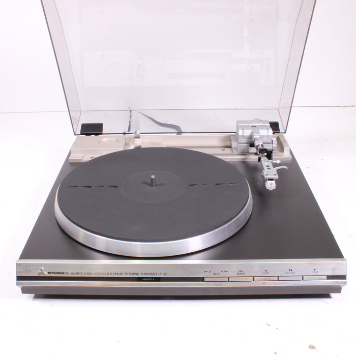 Mitsubishi LT-22 Linear Tracking Turntable Direct Drive Fully Automatic Vintage-Turntables & Record Players-SpenCertified-vintage-refurbished-electronics