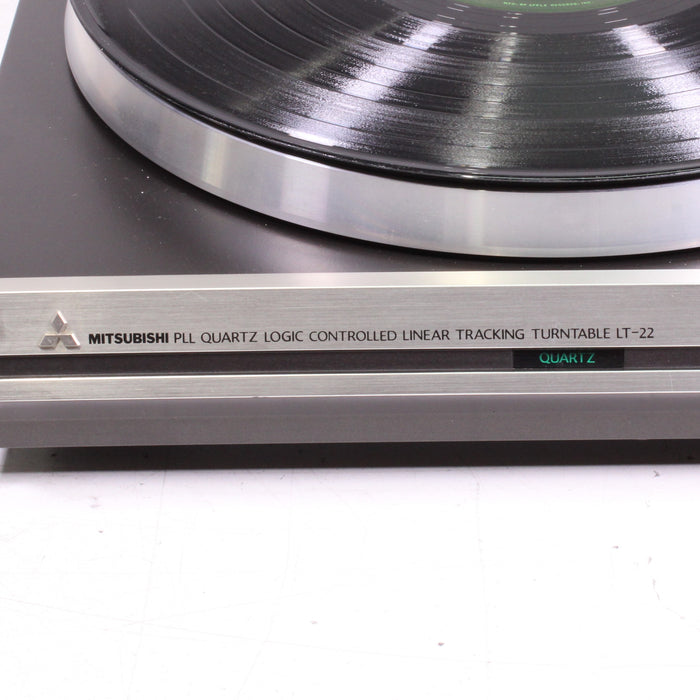 Mitsubishi LT-22 Linear Tracking Turntable Direct Drive Fully Automatic Vintage-Turntables & Record Players-SpenCertified-vintage-refurbished-electronics