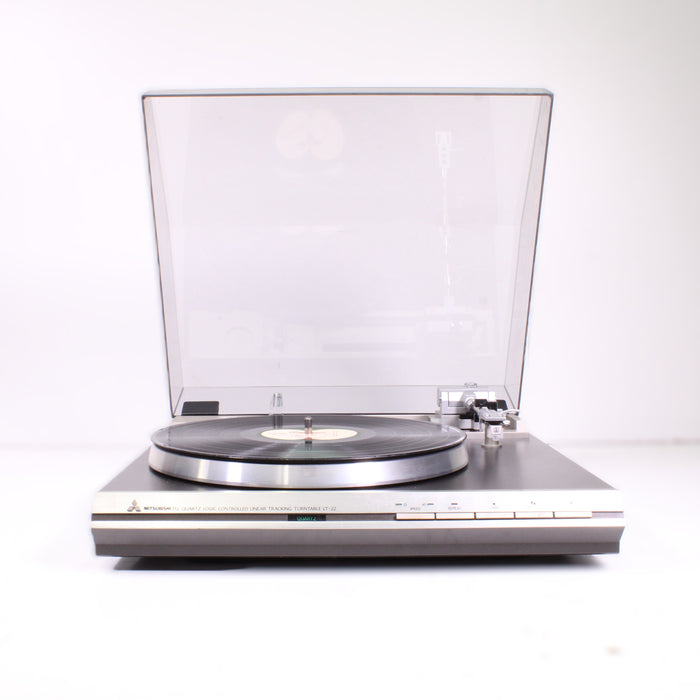 Mitsubishi LT-22 Linear Tracking Turntable Direct Drive Fully Automatic Vintage-Turntables & Record Players-SpenCertified-vintage-refurbished-electronics