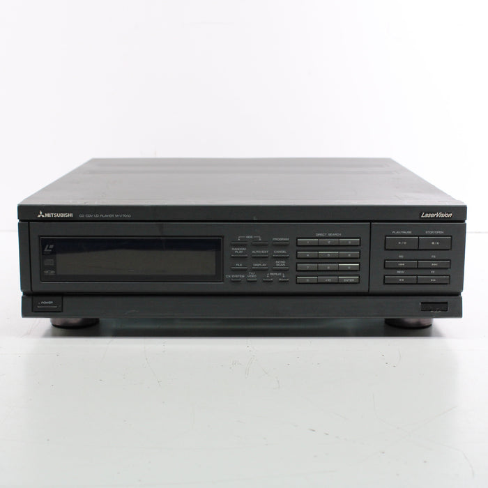 Mitsubishi M-V7010 CD CDV LD LaserDisc Player (1989)-LaserDisc Player-SpenCertified-vintage-refurbished-electronics