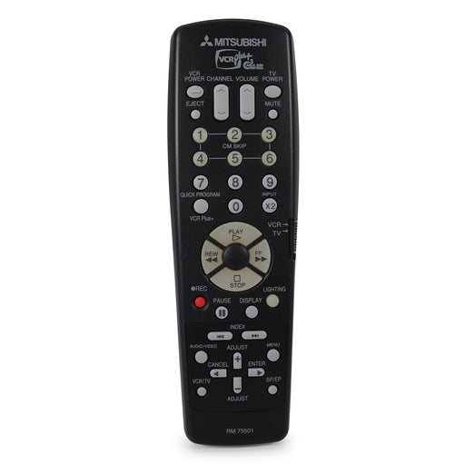 Mitsubishi RM 75501 Remote Control for VHS Player HSU775 HSHD1100U HSU575-Remote-SpenCertified-refurbished-vintage-electonics