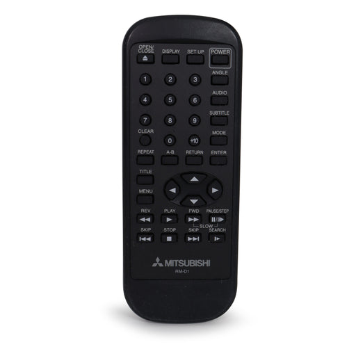 Mitsubishi RM-D1 Remote Control for DVD Player Models DD4001 and DDG51-Remote-SpenCertified-refurbished-vintage-electonics
