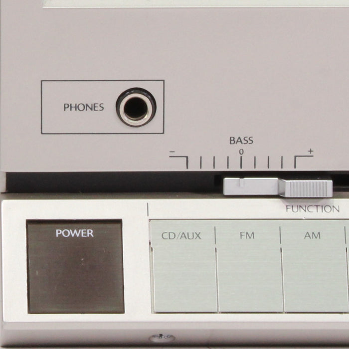 Mitsubishi Z-40 Interplay Vertical Turntable Cassette AM/FM Stereo System Made in Japan-Turntables & Record Players-SpenCertified-vintage-refurbished-electronics