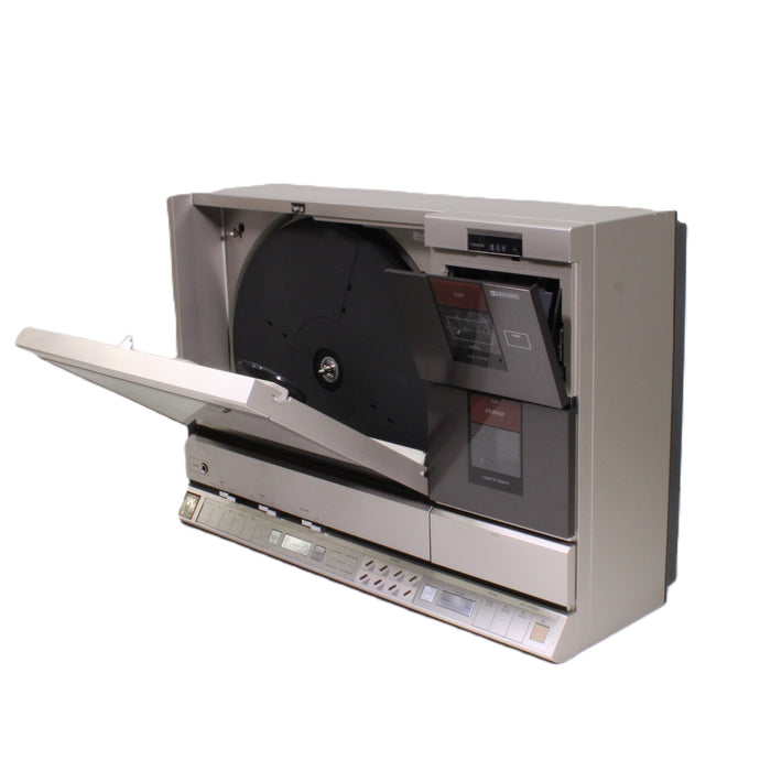 Mitsubishi Z-40 Interplay Vertical Turntable Cassette AM/FM Stereo System Made in Japan-Turntables & Record Players-SpenCertified-vintage-refurbished-electronics