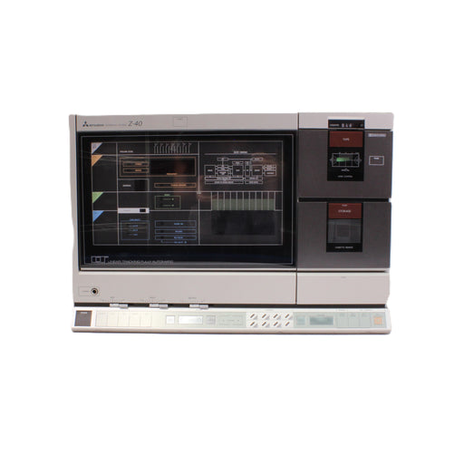 Mitsubishi Z-40 Interplay Vertical Turntable Cassette AM/FM Stereo System Made in Japan-Turntables & Record Players-SpenCertified-Without-vintage-refurbished-electronics