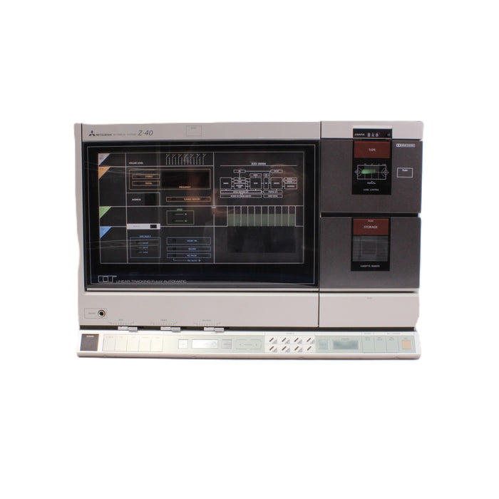 Mitsubishi Z-40 Interplay Vertical Turntable Cassette AM/FM Stereo System Made in Japan-Turntables & Record Players-SpenCertified-Without-vintage-refurbished-electronics