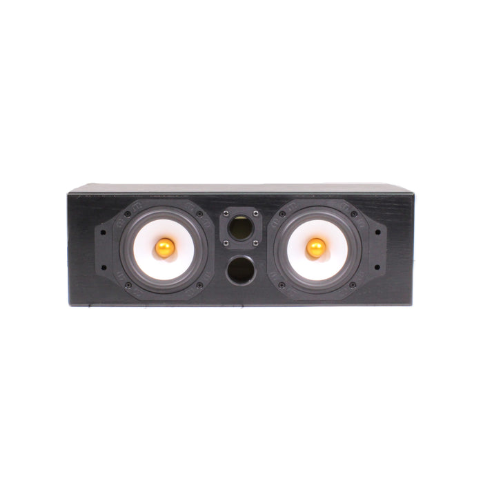 Monitor Audio Silver Centre 10i Center Channel Speaker Black Oak Missing Tweeter (AS IS??)-Speakers-SpenCertified-vintage-refurbished-electronics