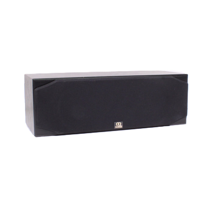 Monitor Audio Silver Centre 10i Center Channel Speaker Black Oak Missing Tweeter (AS IS)-Speakers-SpenCertified-vintage-refurbished-electronics