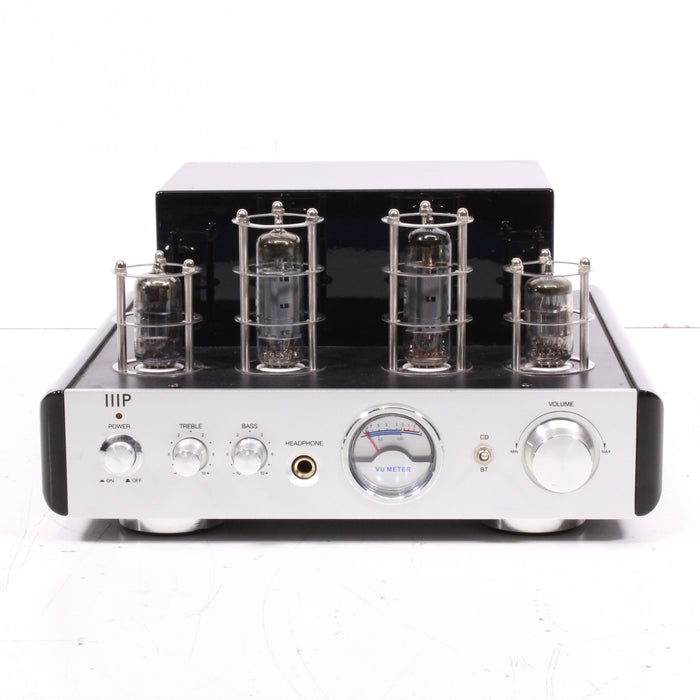 monoprice stereo hybrid tube amp Monoprice IIIP 113194 Stereo Hybrid Tube Amp with Bluetooth 25W (2016) — SpenCertified