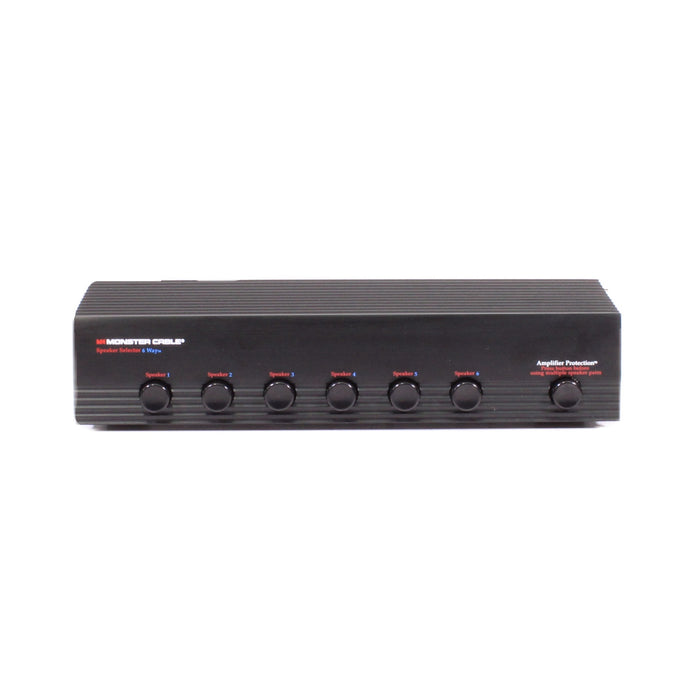 Monster Cable MSS-6 6-Way Speaker Selector Amplifier (ORIGINAL BOX)-Speaker Accessories-SpenCertified-vintage-refurbished-electronics