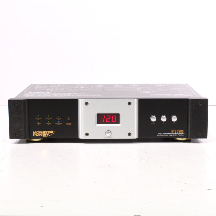 Monster Power HTS 3600 Home Theatre Reference PowerCenter Surge Protector-Surge Protection Devices-SpenCertified-vintage-refurbished-electronics