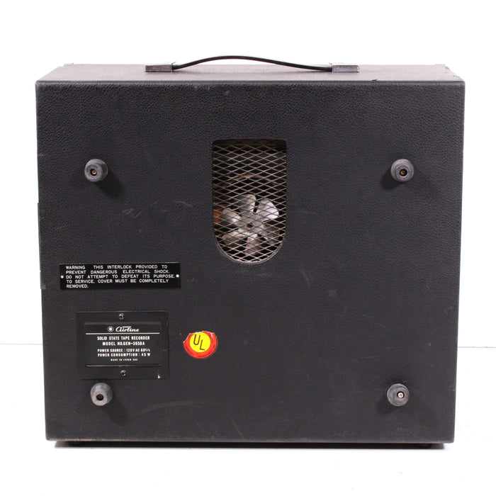 Montgomery Ward Airline GEN-3658A Vintage Reel-to-Reel Tape Deck w/ Case (AS IS)-Reel-to-Reel Tape Players & Recorders-SpenCertified-vintage-refurbished-electronics