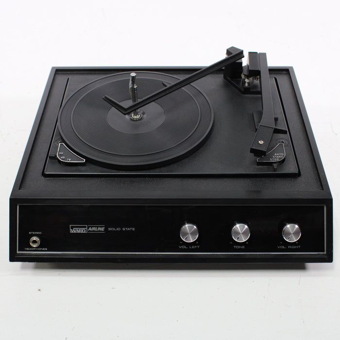 Montgomery Ward Airline GEN-6012B 3-Speed Turntable Record Changer-Turntables & Record Players-SpenCertified-vintage-refurbished-electronics