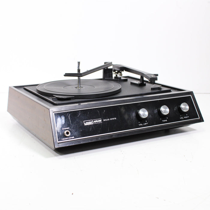 Montgomery Ward Airline GEN-6012B 3-Speed Turntable Record Changer-Turntables & Record Players-SpenCertified-vintage-refurbished-electronics