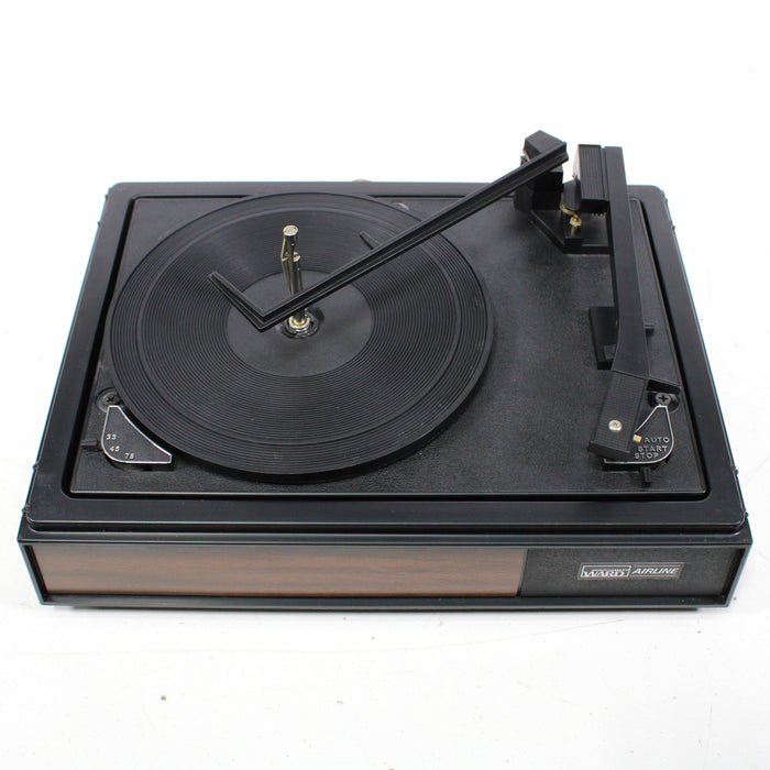 Montgomery Ward Airline GEN-6706A 3-Speed Turntable Record Changer-Turntables & Record Players-SpenCertified-vintage-refurbished-electronics