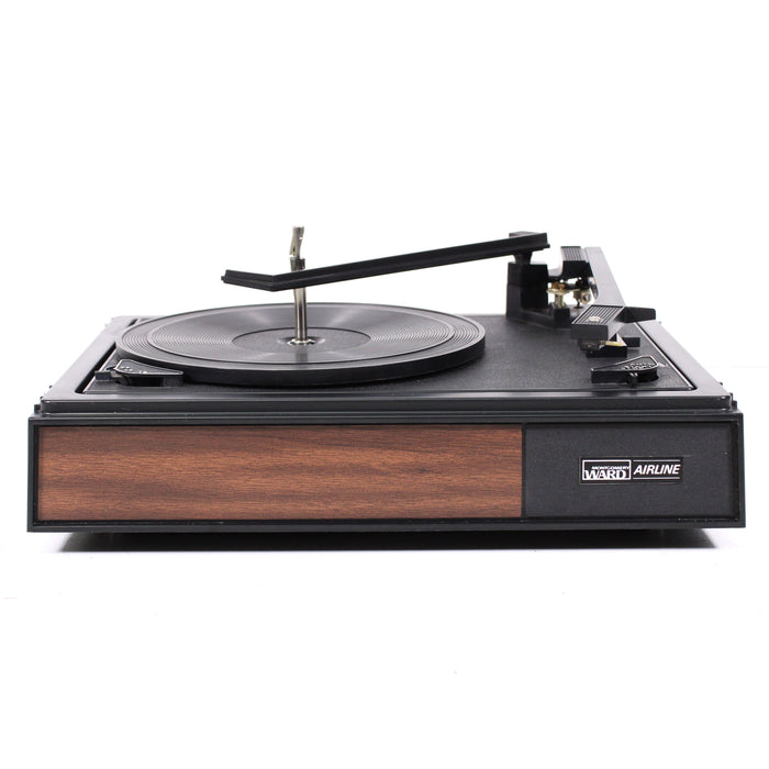 Montgomery Ward Airline GEN-6706A 3-Speed Turntable Record Changer-Turntables & Record Players-SpenCertified-vintage-refurbished-electronics