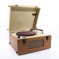 Montgomery Ward Airline Vintage Portable Turntable Record Player