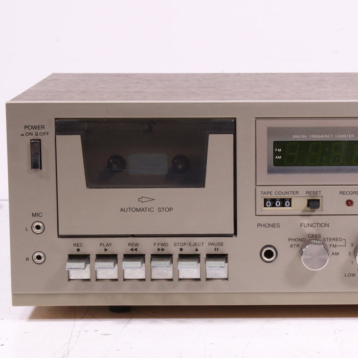 Montgomery Ward GEN6308 Cassette Player Recorder AM/FM Stereo 8 Track Receiver w/ Phono-Electronics-SpenCertified-vintage-refurbished-electronics