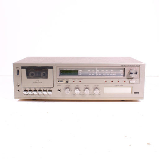 Montgomery Ward GEN6308 Cassette Player Recorder AM/FM Stereo 8 Track Receiver w/ Phono-Electronics-SpenCertified-vintage-refurbished-electronics