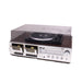 Montgomery Ward GEN6325 AM/FM Stereo Receiver Turntable Dual Cassette System-Electronics-SpenCertified-vintage-refurbished-electronics