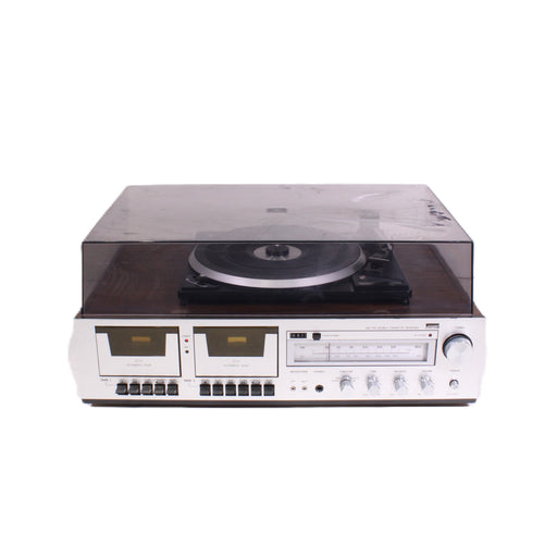 Montgomery Ward GEN6325 AM/FM Stereo Receiver Turntable Dual Cassette System-Electronics-SpenCertified-vintage-refurbished-electronics