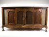 Montgomery Ward WG-5933A Vintage Tube TV Console Record Player Cabinet (AS IS)-Turntables & Record Players-SpenCertified-vintage-refurbished-electronics