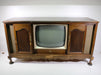 Montgomery Ward WG-5933A Vintage Tube TV Console Record Player Cabinet (AS IS)-Turntables & Record Players-SpenCertified-vintage-refurbished-electronics