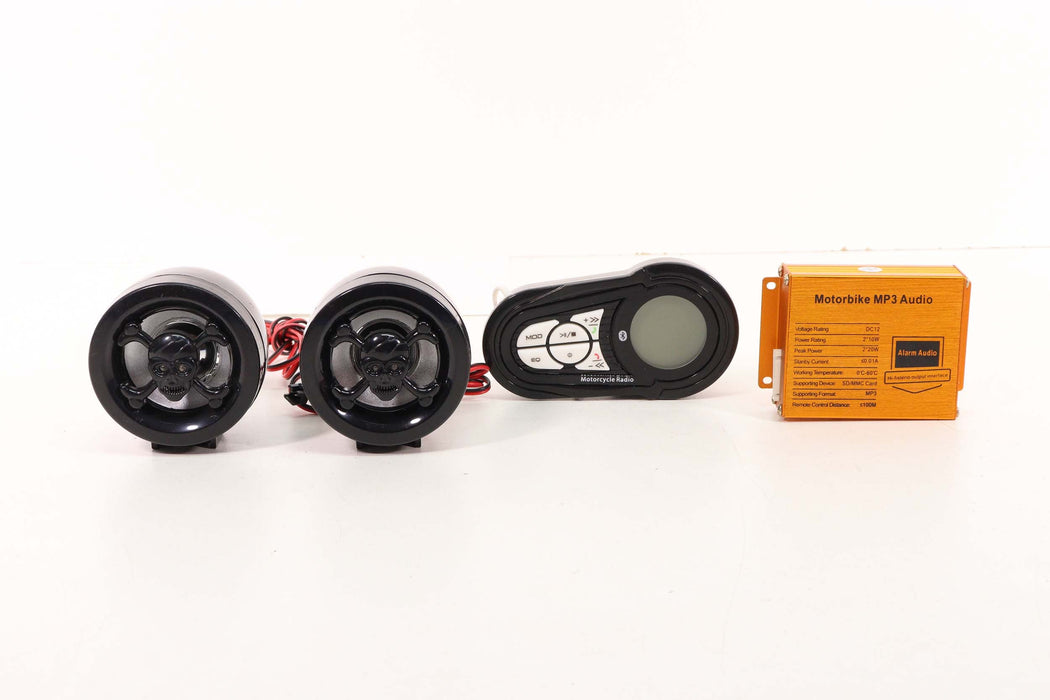 Motorcycle Audio 2.5 Inch Speakers (Untested)-Motor Vehicle Speakers-SpenCertified-vintage-refurbished-electronics