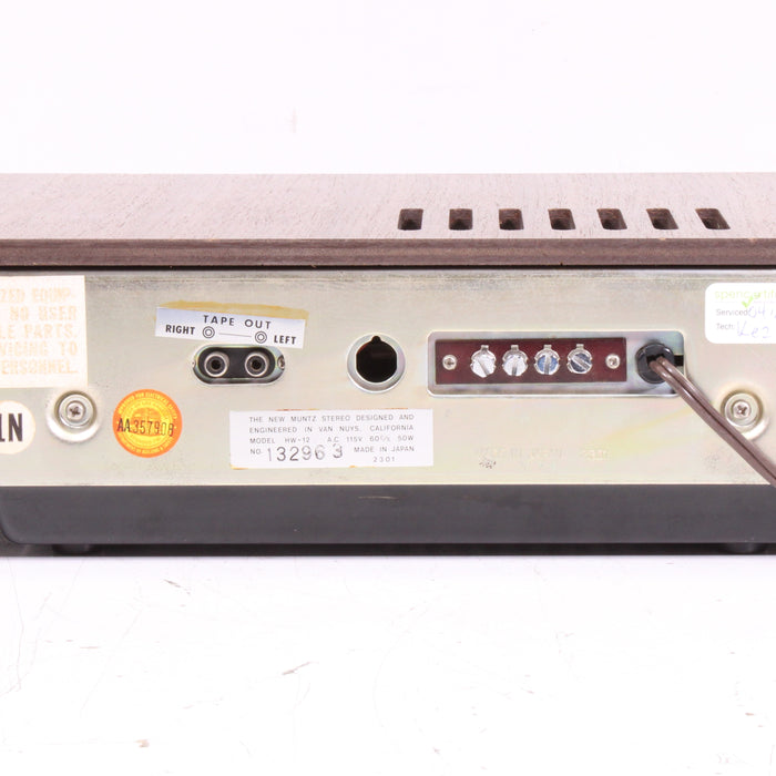 Muntz Stereo-Pak HW-12 4-Track Tape Player Home Audio-Stereo Systems-SpenCertified-vintage-refurbished-electronics