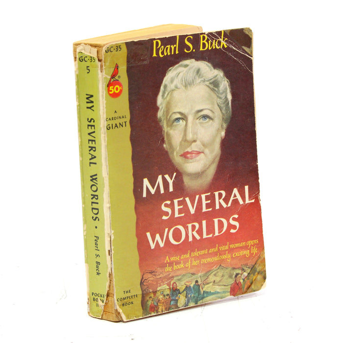 My Several Worlds by Pearl S. Buck Paperback Book (1974)-Books-SpenCertified-vintage-refurbished-electronics