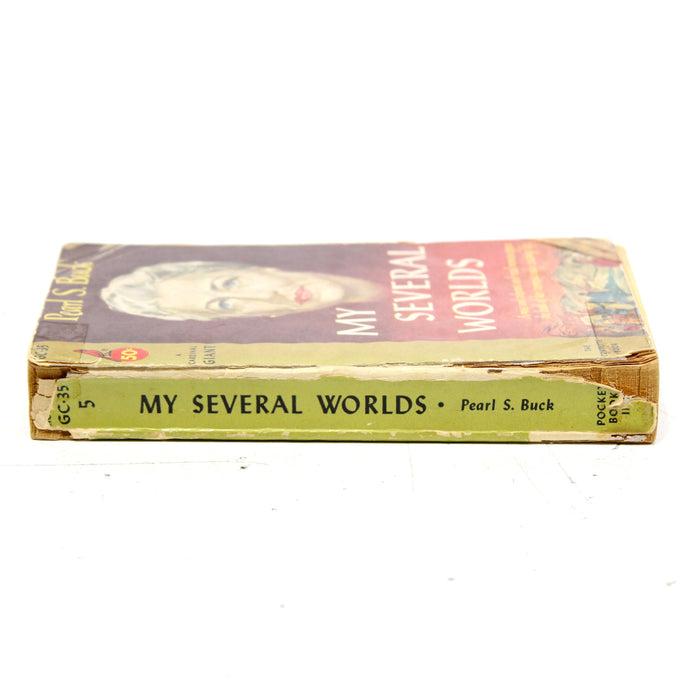 My Several Worlds by Pearl S. Buck Paperback Book (1974)-Books-SpenCertified-vintage-refurbished-electronics