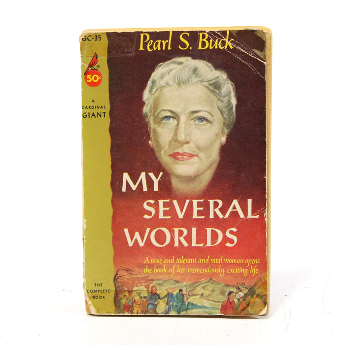 My Several Worlds by Pearl S. Buck Paperback Book (1974)-Books-SpenCertified-vintage-refurbished-electronics