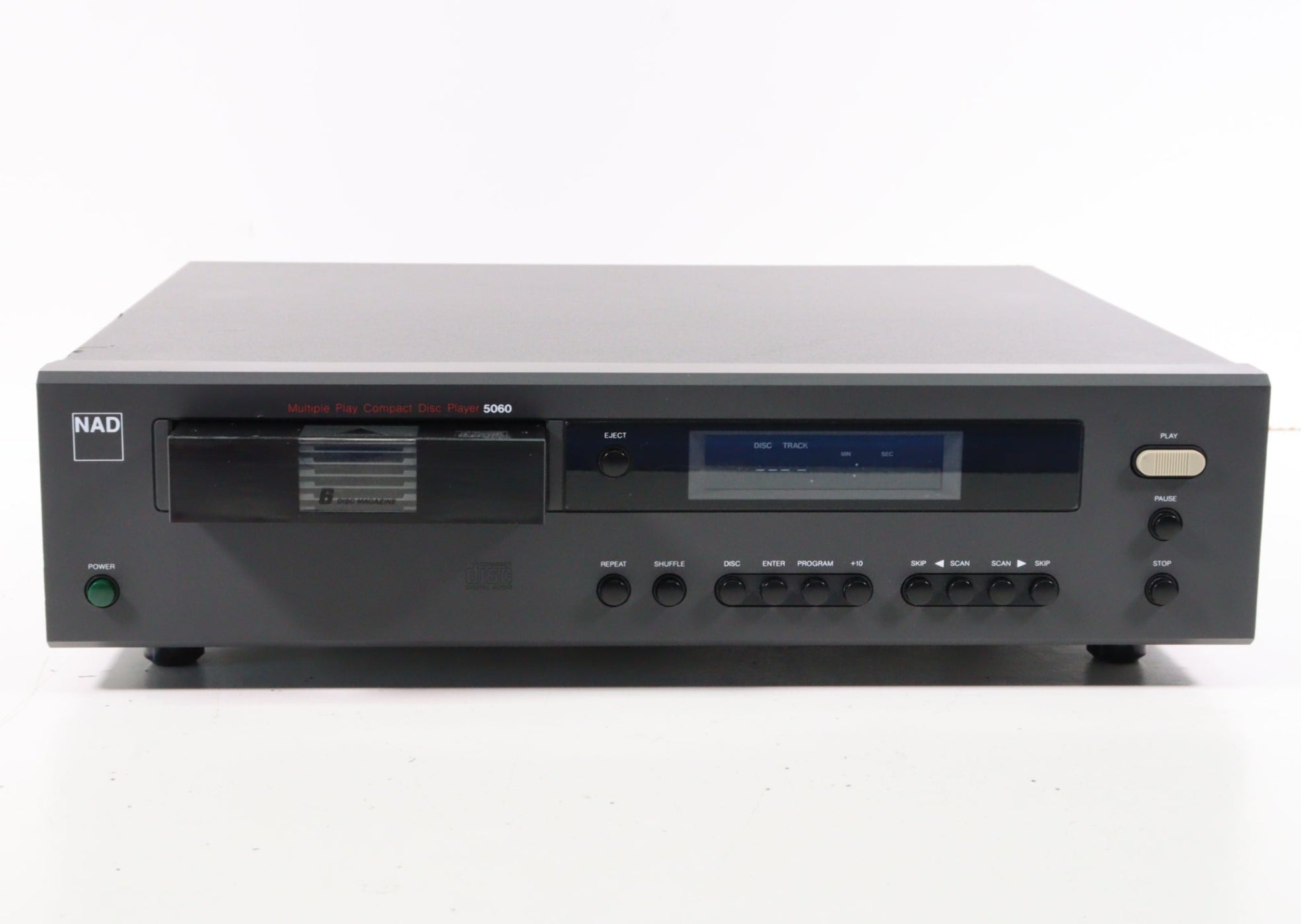 NAD 5060 CD Compact Disc Player with 6-Disc Magazine Cartridge ...